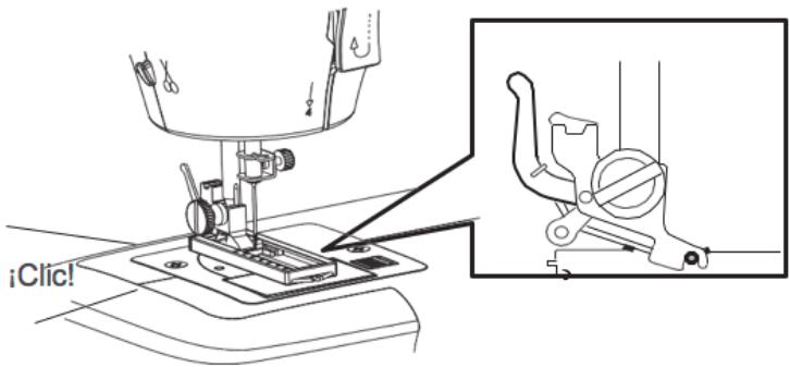 SOLAC SW8221 COTTON 12.2 - Mise en place du pied presseur spécial boutonnières. - 5