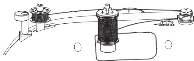 SOLAC SW8221 COTTON 12.2 - Bobinage du FIL sur la canette - 1