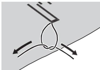 SOLAC SW8221 COTTON 12.2 - Sewing a buttonhole - 5