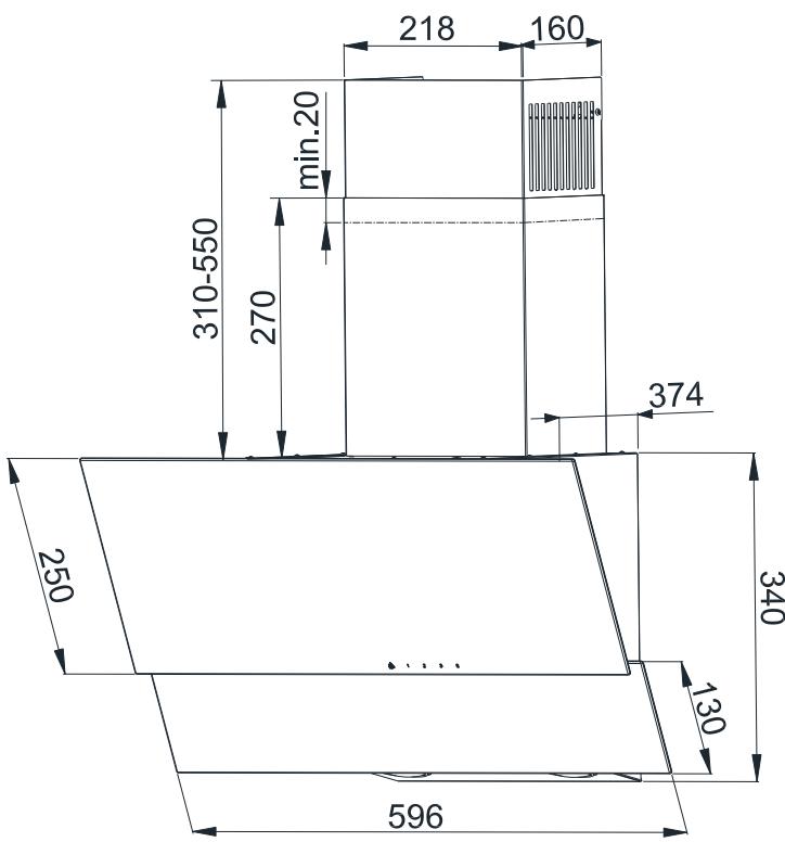 BEKO HCA62321B - Specificaţii tehnice ale aparatului - 1