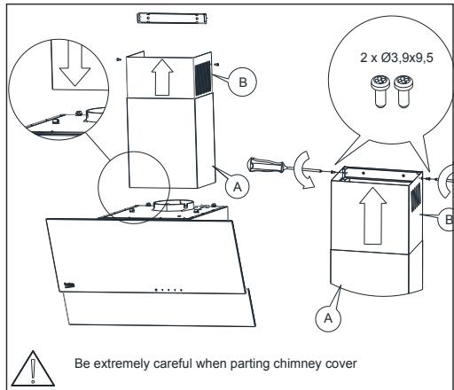 BEKO HCA62321B - Namestitev naprave - 2