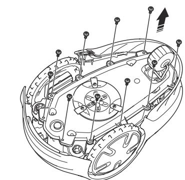 GARDENA SILENO MINIMO - Remplacement ou retrait de la batterie - 3