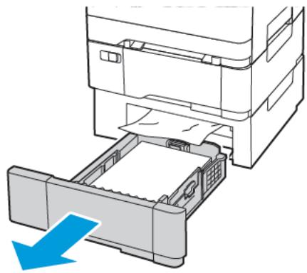 XEROX C310V - Incident papier dans les magasins - 1