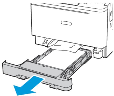 XEROX C310V - Incident papier dans le magasin d'alimentation manuelle - 1