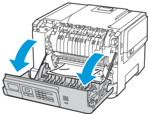 XEROX C310V - Incidents papier derrière la porte A - 2