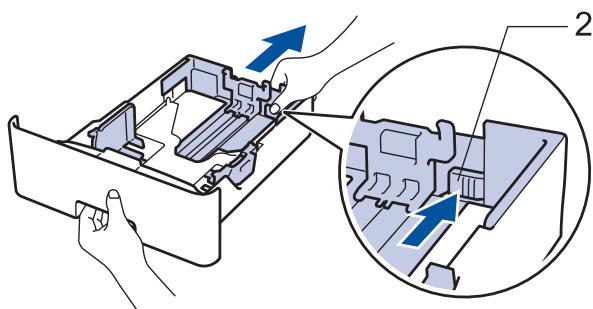 BROTHER HL-L6250DW - Charger du papier et imprimer sur du papier ordinaire, du papier à entête, du papier de couleur, du papier fin et du papier recyclé à l'aide du bac à papier - 5