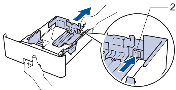 BROTHER HL-L6250DW - Charger et imprimer sur du papier épais en utilisant le bac à papier - 5