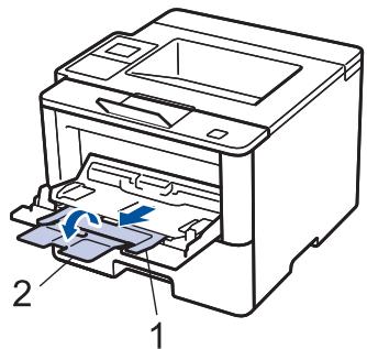 BROTHER HL-L6250DW - Charger et imprimer sur du papier ordinaire, papier d'en-tête, papier coloré, papier fin, papier recyclé et papier de qualité supérieure dans le bac MU - 3