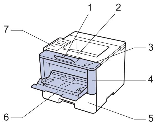 BROTHER HL-L6250DW - Vue avant - 1