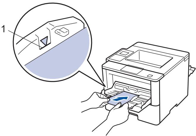 BROTHER HL-L6250DW - Charger et imprimer sur des enveloppes en utilisant le bac MU - 9