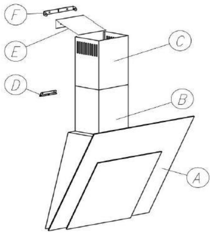 EICO FIRENZE - Emfanget bestär af følgende komponenter (figur 1) - 1