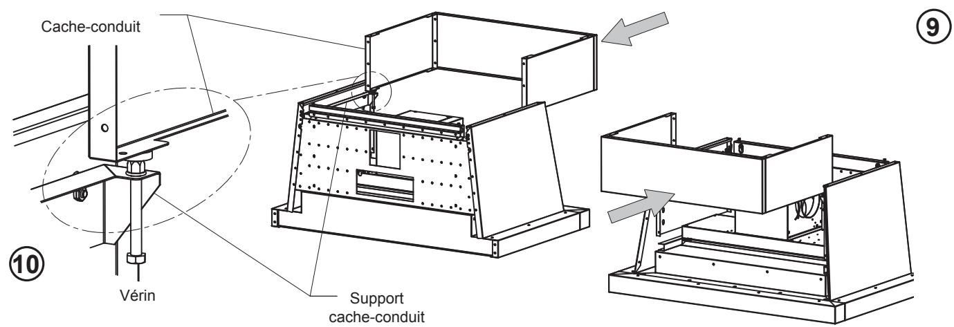 LACANCHE L2HM1400E - Mise en place dans la hotte/ figure 7 - 3