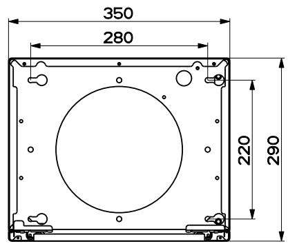 FABER Look Isola BRS X/V A90 - 110.0256.176 - Platzbedarf - 4