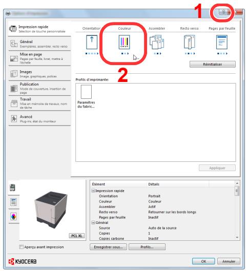 KYOCERA ECOSYS P6230CDN - Aide du pilote d'imprimante - 1