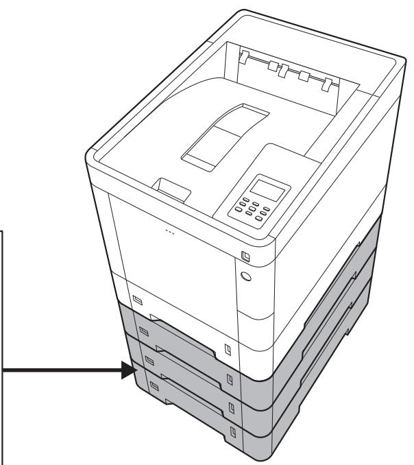 KYOCERA ECOSYS P6230CDN - Afficher l'écran. - 3