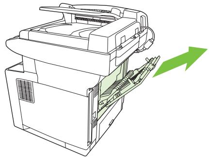 HP LASERJET M3035 - Impression dans le bac de sortie arrière - 3
