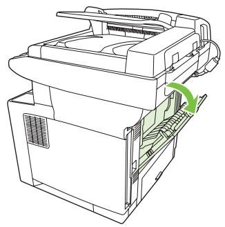 HP LASERJET M3035 - Impression dans le bac de sortie arrière - 2