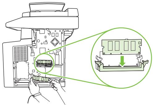 HP LASERJET M3035 - Installation de la mémoire du périphérique - 7