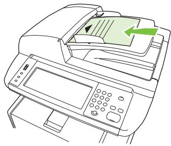 HP LASERJET M3035 - Chargement du bac d'alimentation automatique (BAA) - 1