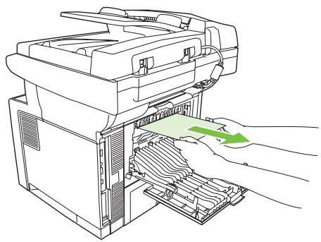 HP LASERJET M3035 - Suppression des bourrages au niveau des zones du bac de sortie - 4