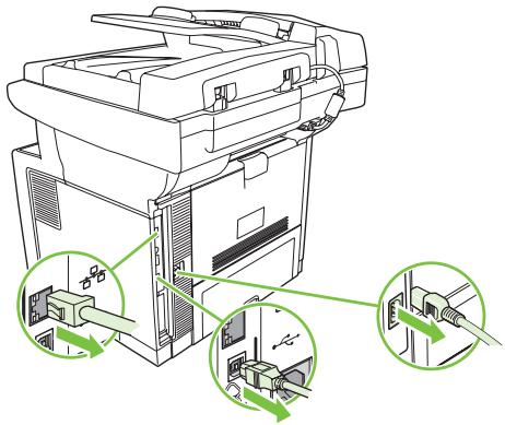 HP LASERJET M3035 - Installation de la mémoire du périphérique - 2