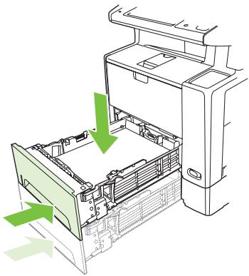HP LASERJET M3035 - Suppression des bourrages au niveau des zones du bac d'alimentation - 5