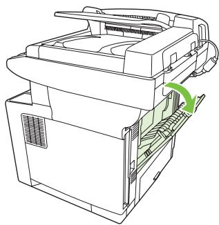 HP LASERJET M3035 - Suppression des bourrages au niveau des zones du bac de sortie - 2
