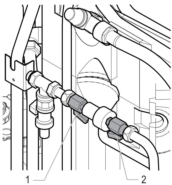 SAUNIER DUVAL DUOTWIN CONDENS V - Remplissage du circuit de chauffage - 1