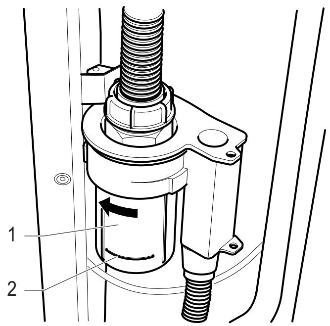 SAUNIER DUVAL DUOTWIN CONDENS V - Remplissage du recupérateur de condensats - 2