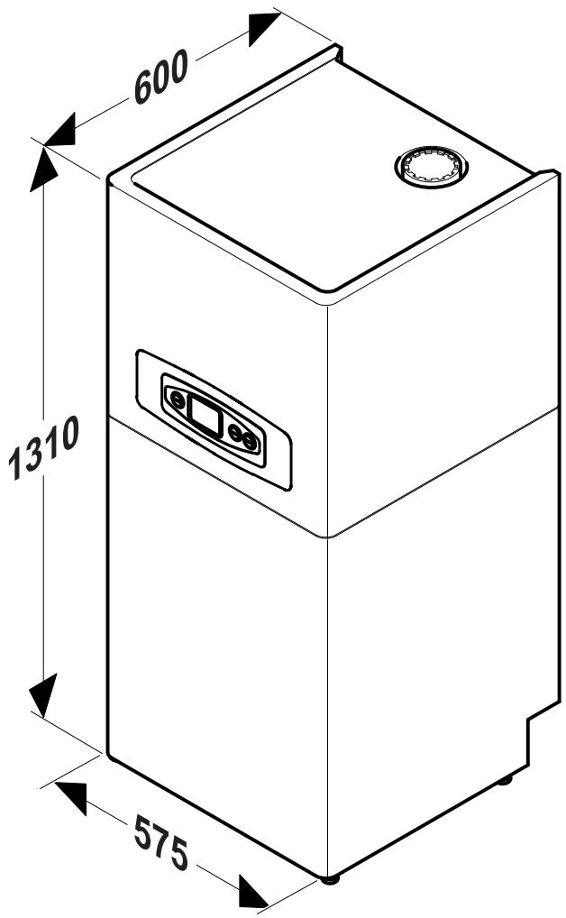 SAUNIER DUVAL DUOTWIN CONDENS V - Dimensions - 1