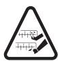 BOSCH UNIVERSALRAKE 900 - Explicarea simbolurilor de pe scula electrică de grădină - 5