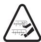 BOSCH UNIVERSALRAKE 900 - Uz dârza instrumenta korpusa attêloto simbolu skaidrojums - 5