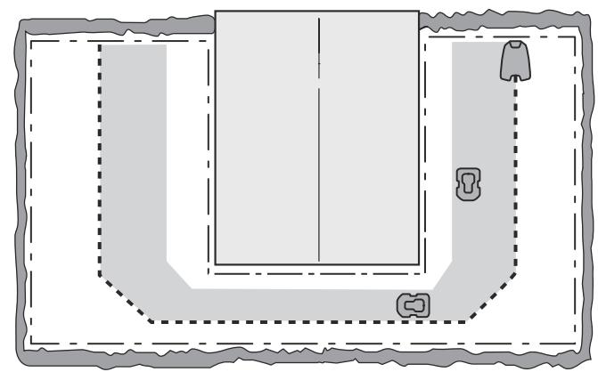 GARDENA SILENO R100LI - Largeur de couloir - 2