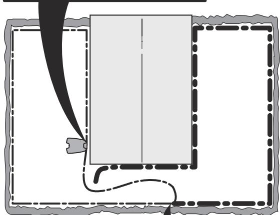 GARDENA SILENO R100LI - Recherche de coupures dans la boucle du câble - 6
