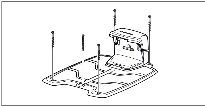 GARDENA SILENO R100LI - Installation et connexion de la station de charge - 2