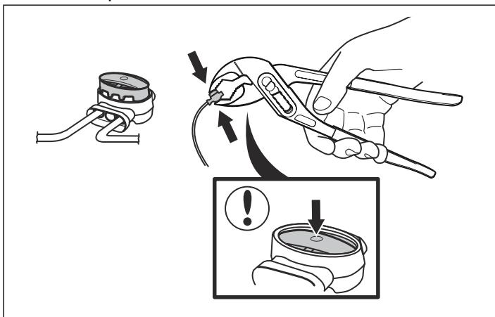 GARDENA SILENO R100LI - Pose et connexion du câble guide - 5