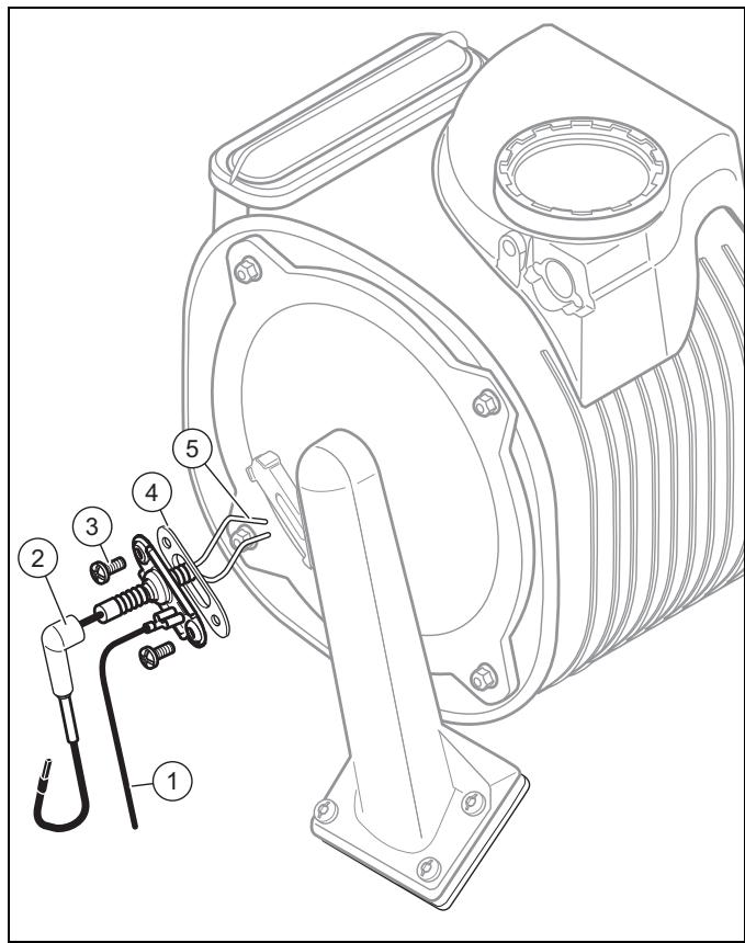SAUNIER DUVAL THEMAFAST CONDENS - Vérification de l'électrode d'allumage et de contrôle de flamme - 1