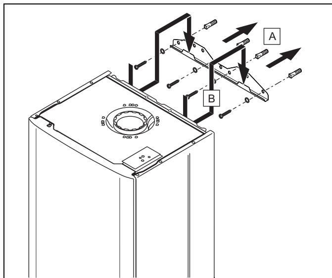SAUNIER DUVAL THEMAFAST CONDENS - Suspension du produit - 1