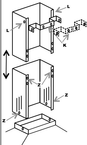 SMEG KV26B - KV26N - KV26S - UMLUFTVERSION: - 2