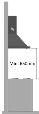 SMEG KV26B - KV26N - KV26S - Deviation for Germany: - 1
