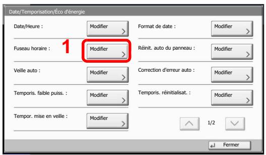 KYOCERA TASKALFA 4551CI - Configurer les paramètres. - 1