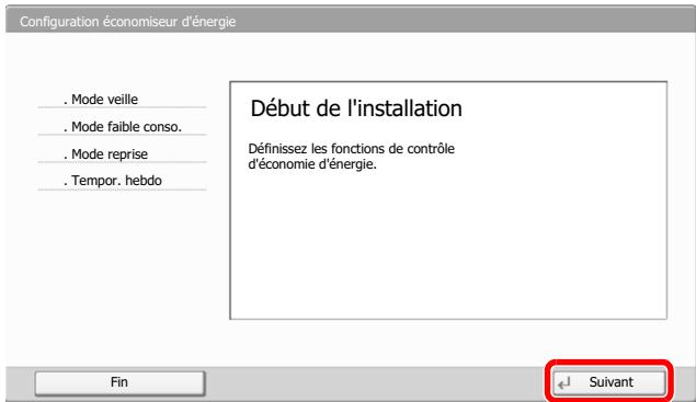 KYOCERA TASKALFA 4551CI - Configurer les paramètres. - 1