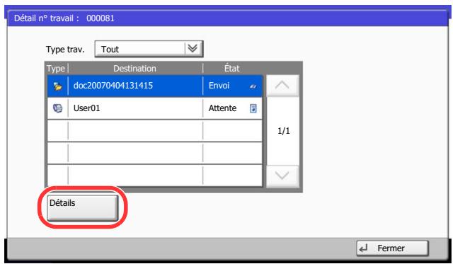 KYOCERA TASKALFA 4551CI - Vérifier les informations. - 4