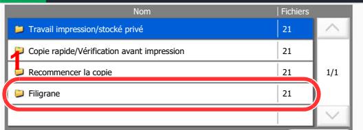 KYOCERA TASKALFA 4551CI - Enregistrement d'un filigrane - 5