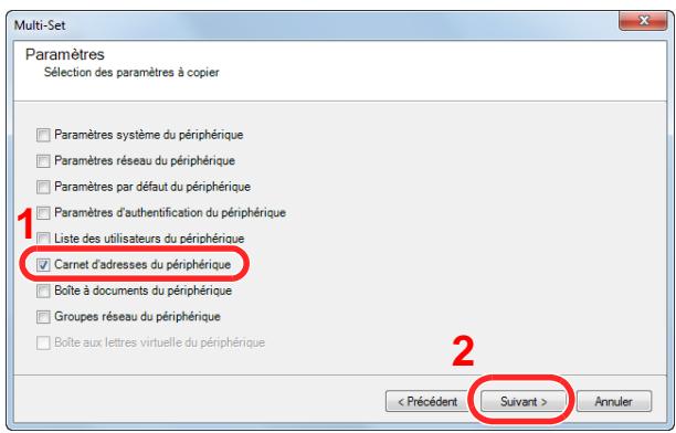KYOCERA TASKALFA 4551CI - Sauvegarde des données du carnet d'adresses sur l'ordinateur - 2