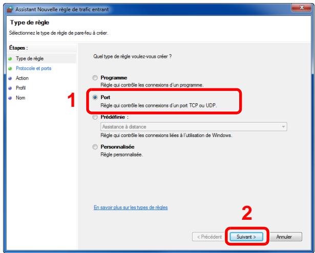KYOCERA TASKALFA 4551CI - Ajouter un port. - 5