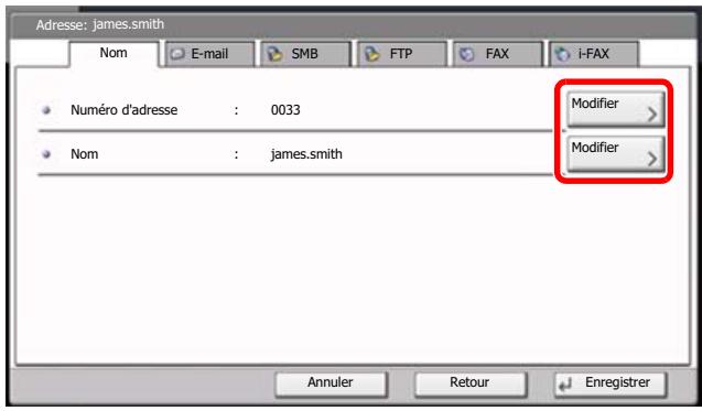 KYOCERA TASKALFA 4551CI - Ajouter le nom. - 1