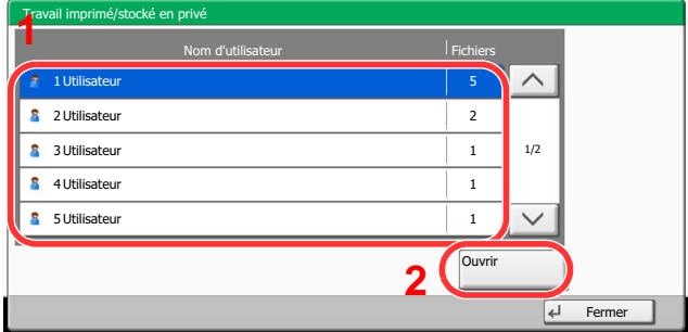 KYOCERA TASKALFA 4551CI - Imprimer et supprimer le document. - 2