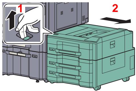 KYOCERA TASKALFA 4551CI - Chargeur grande capacité (1500 feuilles x 2) - 1