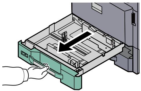 KYOCERA TASKALFA 4551CI - Tirer le magasin jusqu'à ce qu'il se bloque. - 1
